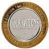 Image 2 : .999 Silver Four Queens Casino Hotel Las Vegas $10 Limited Edition Gaming Token