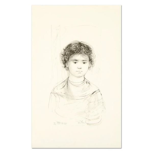 Edna Hibel (1917-2014) "Henri" Limited Edition Lithograph on Paper