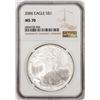 Image 1 : 2006 $1 American Silver Eagle Coin NGC MS70