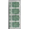 Image 2 : Uncut Sheet of (4) State of Louisiana Baby Bond Obsolete Notes