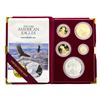 Image 1 : 10th Anniversary 1995-W American Eagle (5) Coin Set w/Box