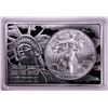 Image 1 : 2021 Type 1 $1 American Silver Eagle Coin & 2oz Silver Bar Set