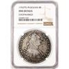 Image 1 : 1792PTS PR Bolivia 8 Reales Silver Coin NGC Fine Details Chopmarked