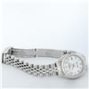 Image 9 : Rolex Ladies Stainless Steel White Dial Datejust Wristwatch