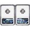 Image 2 : Lot of 2017-2018-Mo Mexico Proof 1/20 oz Silver Libertad Coins NGC PF70 Ultra Cameo