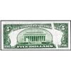 Image 1 : 1953 $5 Silver Certificate Note Gutter fold Error