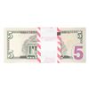Image 2 : Pack of (100) Consecutive 2017A $5 Federal Reserve STAR Notes Atlanta