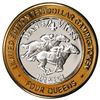 Image 1 : .999 Silver Four Queens Casino Hotel Las Vegas $10 Limited Edition Gaming Token