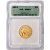 Image 1 : 1913 $5 Indian Head Half Eagle Gold Coin ICG MS64