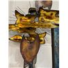 Image 2 : LARGE SCALE METAL ART SCULPTURE SIGNED BY TARA 48 X 29" RETAIL $479