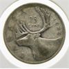 Image 1 : 1949 CANADA SILVER 25 CENT COIN