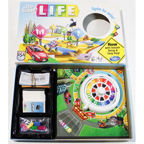 THE GAME OF LIFE BOARD GAME