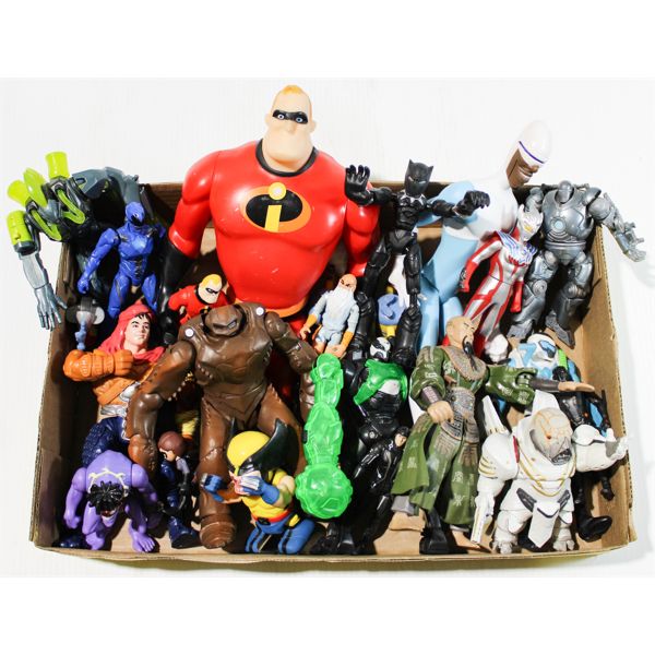 ASST. VINTAGE TOY FIGURES