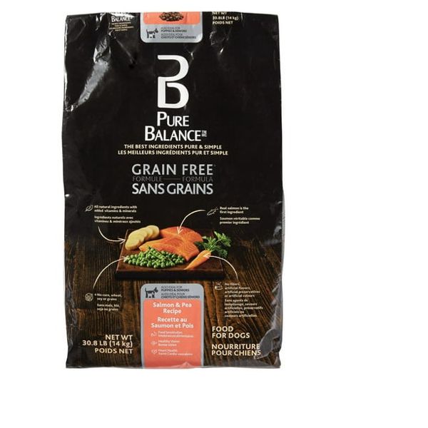 7.2KG PURE BALANCE SALMON & PEA DOG FOOD