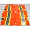 Image 1 : 2 NEW ULINE CSA STANDARD SAFETY VESTS W/ POCKETS - SMALL