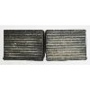 Image 1 : 2 RUBBER TIRE CHALK 10" X 8" X 6" 4.4LBS