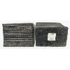 Image 1 : 2 RUBBER TIRE CHALK 10" X 8" X 6" 4.4LBS