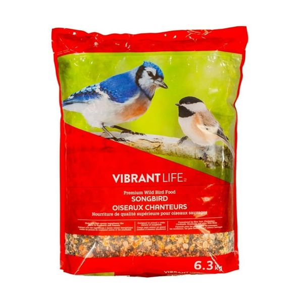 6.3KG VIBRANT LIFE SONGBIRD WILD BIRD FOOD