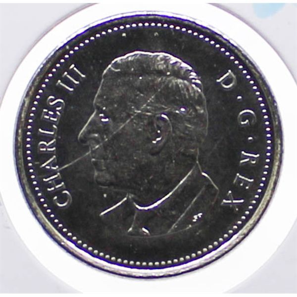 2023 CANADA PROOF KING CHARLES III HALF DOLLAR