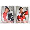 Image 1 : JAROME IGINLA & BRENDAN SHANAHAN GIANT TRADING CARDS