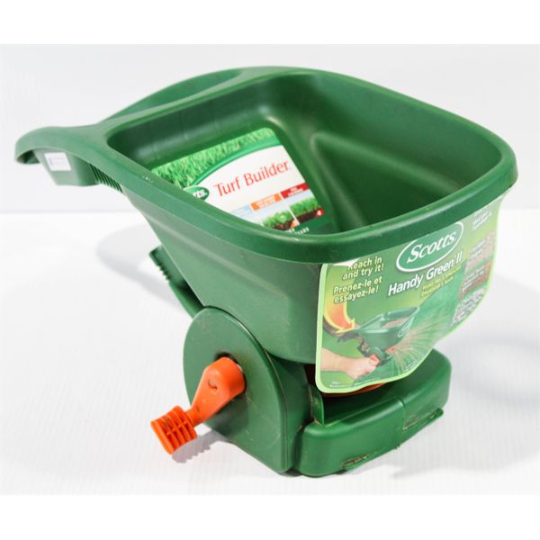 SCOTTS HANDY GREEN 2 HANDHELD SPREADER