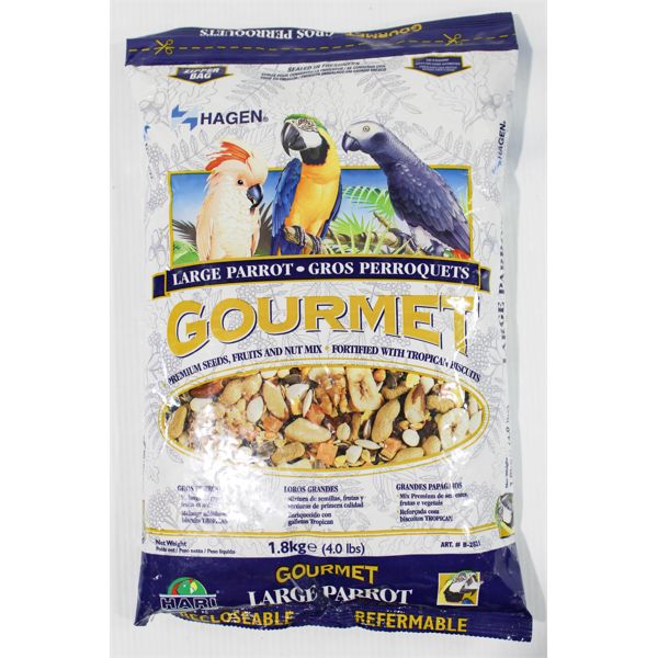 1.8KG HAGEN LARGE PARROT GOURMET SEED MIX 