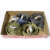 Image 1 : 4 E-TRACK CAM BUCKLE TIE DOWN STRAPS 2" WIDE 