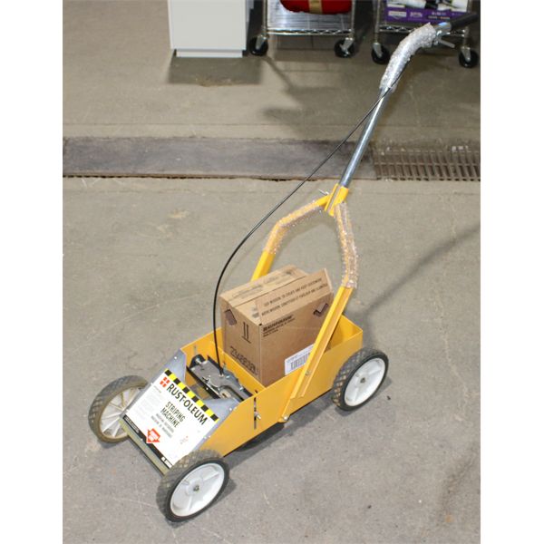 RUST-OLEUM STRIPING MACHINE
