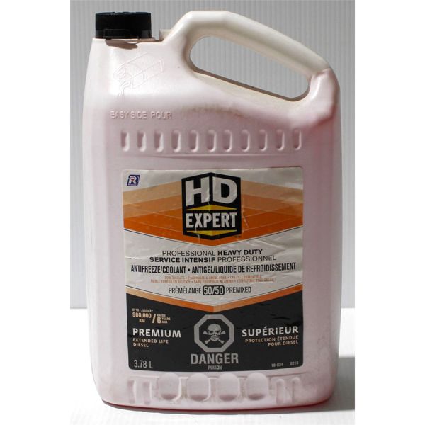 HD EXPERT PREMIUM 50/50 ANTIFREEZE / COOLANT 16-834