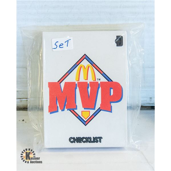 92 MCDONALDS MVP BASEBALL SET