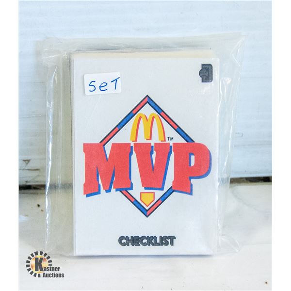 92 MCDONALDS MVP BASEBALL SET
