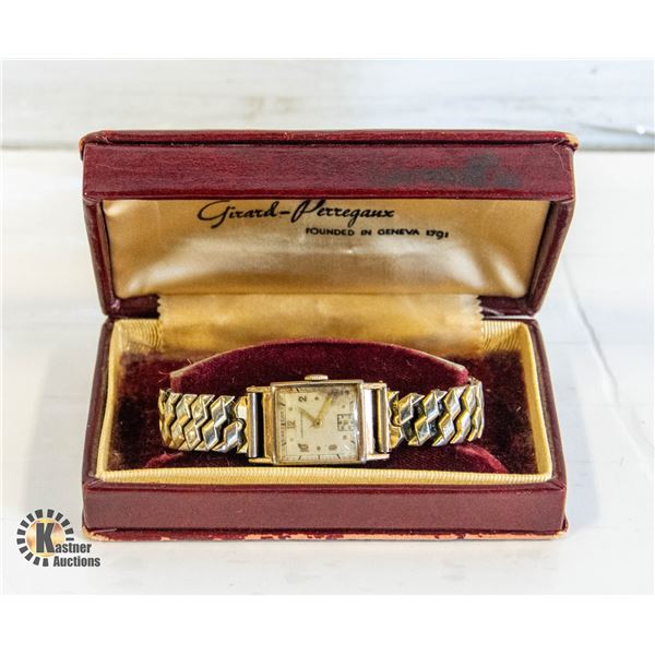 1940'S GIRARD PERREGAUX WATCH WITH ORIGINAL