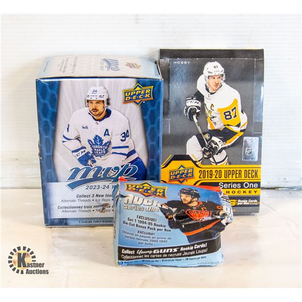HOCKEY CARDS BOXES OPEN PRODUCT