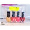 Image 1 : 4 PACK OF SALLY HANSEN MIRACLE GEL POLISH