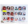Image 1 : LOT OF 18 NHL ROOKIE CARDS