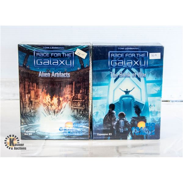 RACE FOR THE GALAXY BOARD GAME 2 EXPANSIONS