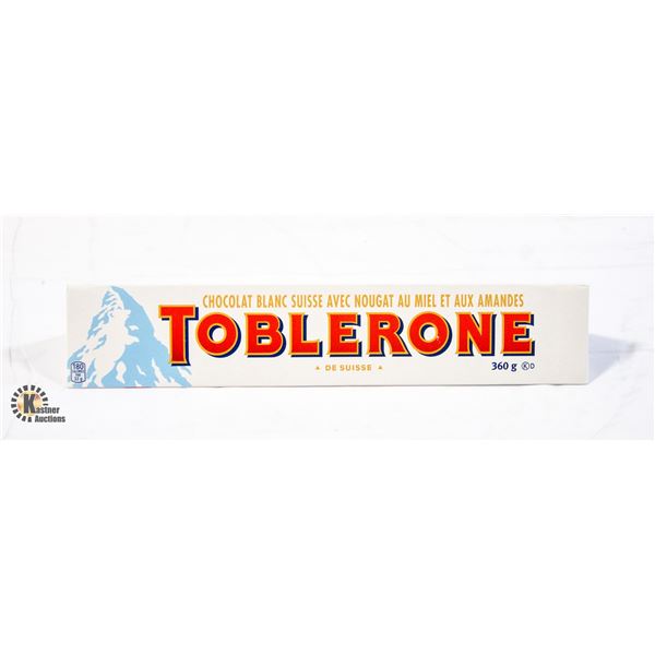 TOBLERONE WHITE CHOCOLATE B/B MAY 9/24