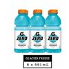 NEW 6-PACK OF GATORADE ZERO GLACIER FREEZE