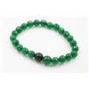 Image 1 : #330-GREEN EMERALD BRACELET 7.5"