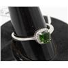 Image 1 : #248-CHROME GREEN DIOPSIDE RING SIZE 8.75