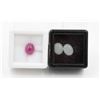 Image 1 : #78-HEATED RUBY 2.60CT & AQUARMARINE 2.90CT
