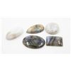 Image 1 : #58-NATURAL LABRADORITE & MOONSTONES  108.75 CT