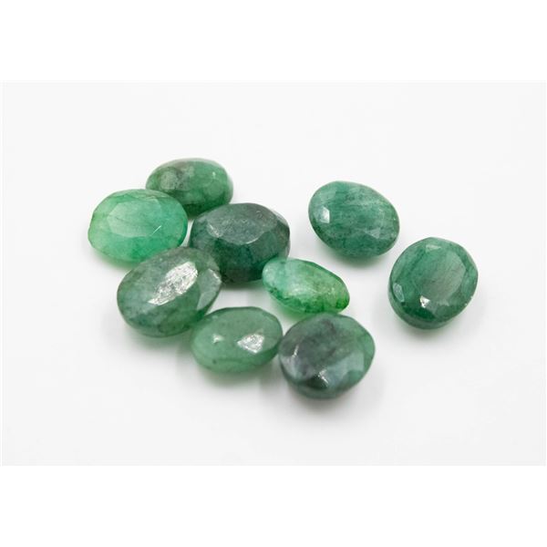 #12-GREEN EMERALD GEMSTONES  50.40CT