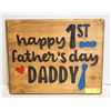 Image 1 : FATHERS DAY SIGN