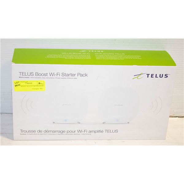 Telus Boost Router TELUS BOOST WI-FI STARTER PACK - PACK