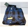 Image 1 : MENS NEW LARGE RUGGED TRAIL FLANNEL SNAP