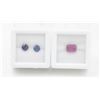 Image 1 : #138-HEATED SAPPHIRE 1.40 CT & RED RUBY 2.15CT