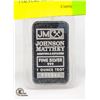 Image 1 : 1 OZ PURE SILVER JM BAR