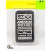 Image 1 : 1 OZ PURE SILVER JM BAR