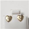 Image 1 : BZ1628-19 14K KID SCREWBACK HEART EARRINGS
